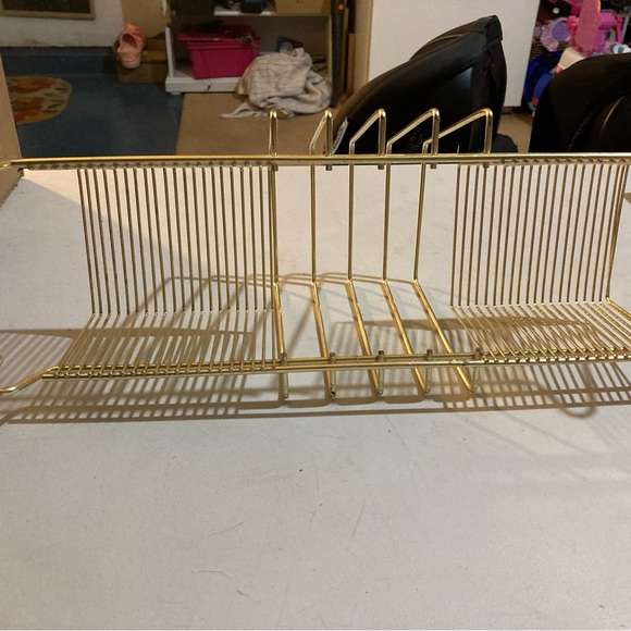 Vintage 1960s gold wire album/45 record holder 44 slots - Picture 5 of 7
